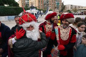 The Three Wise Men Arrive To Malaga - Spain