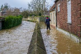 Torrential Rains Cause Flooding In Northern France