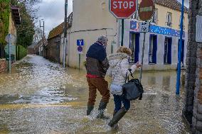 Torrential Rains Cause Flooding In Northern France