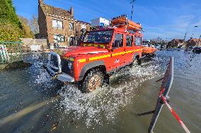 Torrential Rains Cause Flooding In Northern France