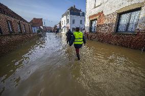 Torrential Rains Cause Flooding In Northern France