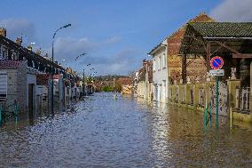 Torrential Rains Cause Flooding In Northern France