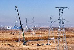 New Energy Delivery Project Construction in Ordos