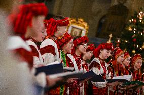 Velyka Koliada Christmas festival in Lviv