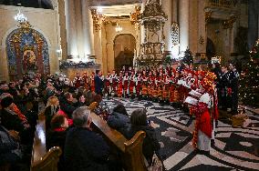 Velyka Koliada Christmas festival in Lviv