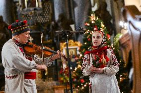Velyka Koliada Christmas festival in Lviv