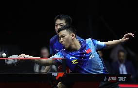 (SP)QATAR-DOHA-TABLE TENNIS-WTT FINALS MEN-SEMIFINAL