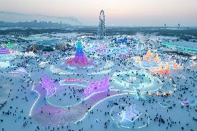 CHINA-HEILONGJIANG-HARBIN-ICE AND SNOW FESTIVAL-OPENING (CN)