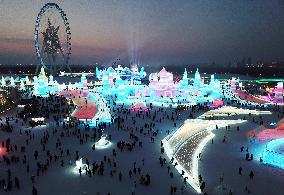 CHINA-HEILONGJIANG-HARBIN-ICE AND SNOW FESTIVAL-OPENING (CN)