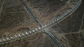XINHUA-PICTURES OF THE YEAR 2023-AERIAL PHOTO
