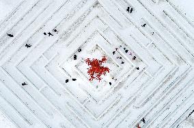 XINHUA-PICTURES OF THE YEAR 2023-AERIAL PHOTO