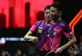 (SP)QATAR-DOHA-TABLE TENNIS-WTT FINALS MEN'S DOUBLES FINAL