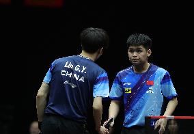 (SP)QATAR-DOHA-TABLE TENNIS-WTT FINALS MEN'S DOUBLES FINAL