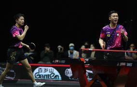 (SP)QATAR-DOHA-TABLE TENNIS-WTT FINALS MEN'S DOUBLES FINAL