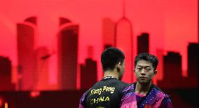 (SP)QATAR-DOHA-TABLE TENNIS-WTT FINALS MEN'S DOUBLES FINAL