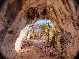 Suba-lyuk Cave in Cserepfalu, Hungary