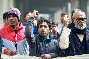 Protest Against The Upcoming General Elections - Dhaka