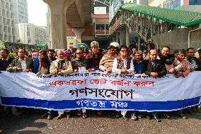Protest Against The Upcoming General Elections - Dhaka