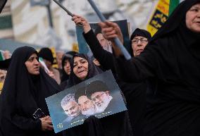 Iran-Rally To Condemn Terrorist Attacks In Kerman