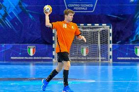 Netherlands v Lithuania - M18 EHF EURO Qualifiers