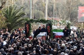 IRAN-TEHRAN-KERMAN-TWIN BOMBINGS-VICTIM-FUNERAL