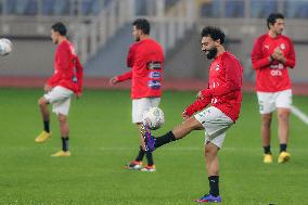 (SP)EGYPT-CAIRO-FOOTBALL-AFRICA CUP-TRAINING