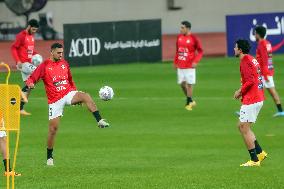 (SP)EGYPT-CAIRO-FOOTBALL-AFRICA CUP-TRAINING