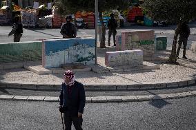 MIDEAST-JERUSALEM-JUMMAH-SECURITY