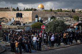 MIDEAST-JERUSALEM-JUMMAH-SECURITY