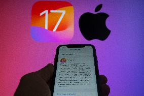Apple Releases iOS 17.2.1 Update