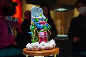 CHINA-SHANDONG-ZIBO-YEAR OF THE DRAGON-POLYMER CLAY FIGURINE-EXHIBITION (CN)