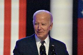 US President Joe Biden Delivered Remarks On January 6 2021 Attack On US Capitol