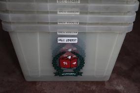 Bangladesh Election - Ballot Box Distribution