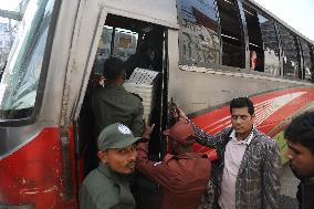Bangladesh Election - Ballot Box Transportation