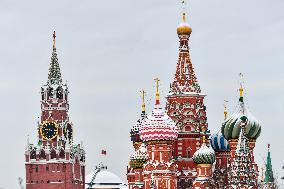 RUSSIA-MOSCOW-WINTER