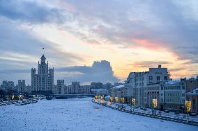 RUSSIA-MOSCOW-WINTER