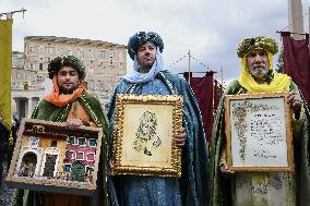 Pope Francis Leads The Angelus - Vatican