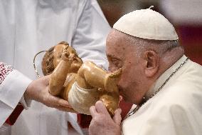 Pope Francis Leads The Epiphany Mass - Vatican