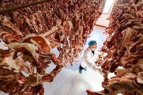 An Air-dried Meat Cooperative in Ordos
