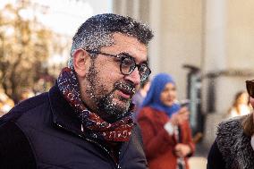 A Rally  To Call For The Release Of The Hostages Held By Hamas In Gaza - Paris