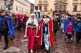 January 6 2024 Krakow Three Kings