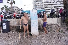 Epiphany Day In Athens