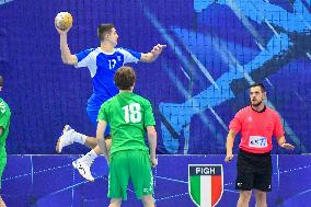 Lithuania v Greece - M18 EHF EURO Qualifiers Handball