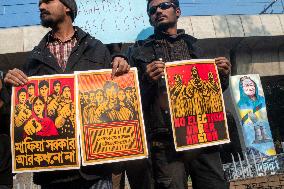 Protest Ahead Of General Election In Bangladesh
