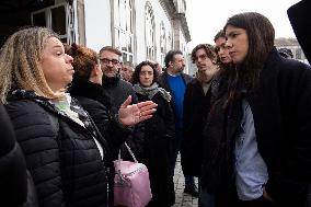 Mariana Mortagua Joins The Workers' Protest