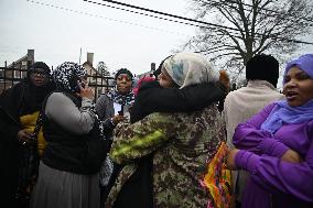 Janazah Of Late Imam Hassan Sharif Who Was Murdered Outside Newark New Jersey Mosque