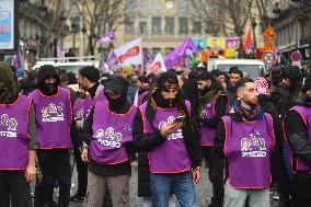 Demonstration in tribute to the Kurds murdered in Paris