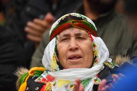 Demonstration in tribute to the Kurds murdered in Paris