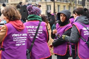 Demonstration in tribute to the Kurds murdered in Paris