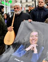 Demonstration in tribute to the Kurds murdered in Paris